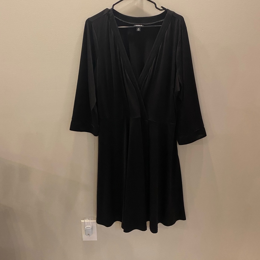 Black 3/4 Length Dress